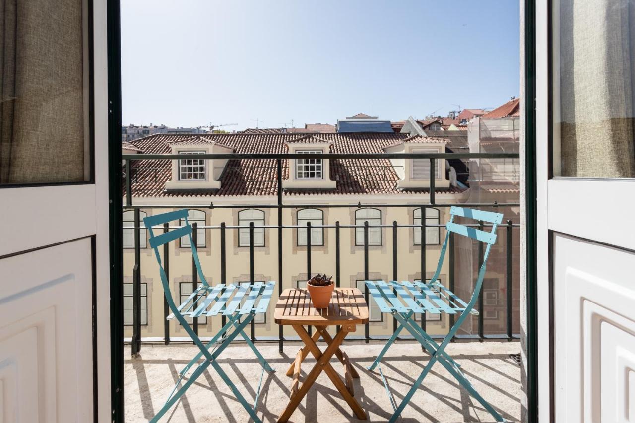 Flh Downtown Central Flat With Balcony Lisboa Exteriör bild